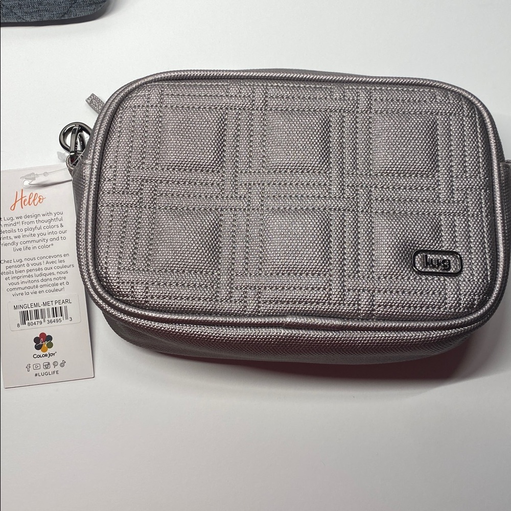 NWT Lug Mingle Matte Luxe-Metallic Pearl